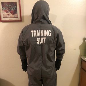 Authentic training chemical suit